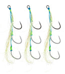 Vexed Triple Flashy Assist 4/0 Chartreuse Glow 3pce