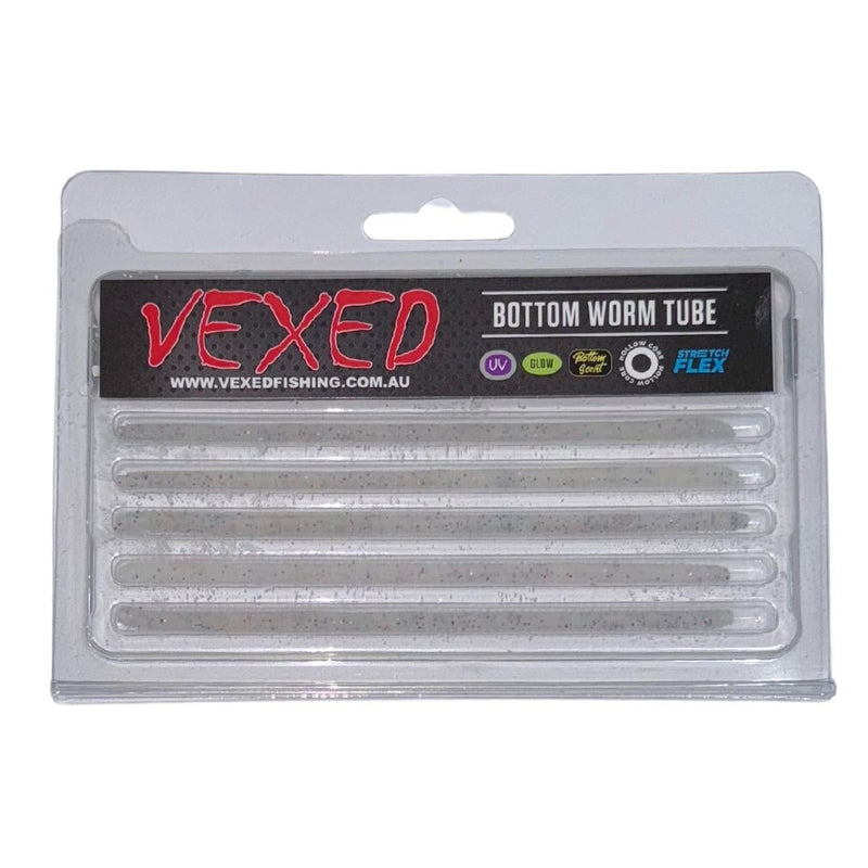 Vexed Bottom Worm Tube 130mm (Assorted Colours)