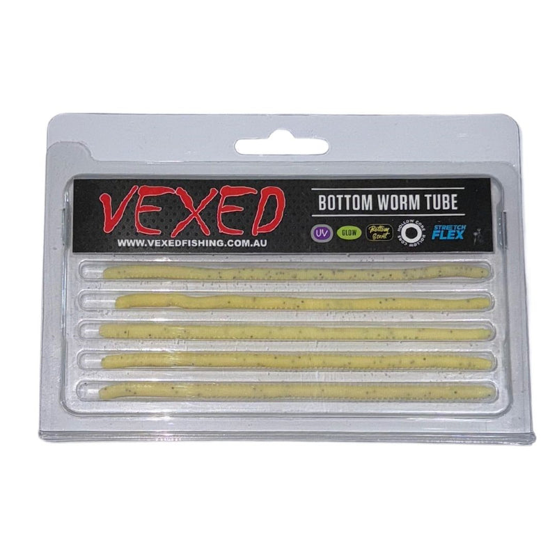 Vexed Bottom Worm Tube 130mm (Assorted Colours)