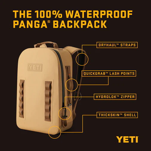 Yeti Panga 28L Waterproof Backpack - Tan