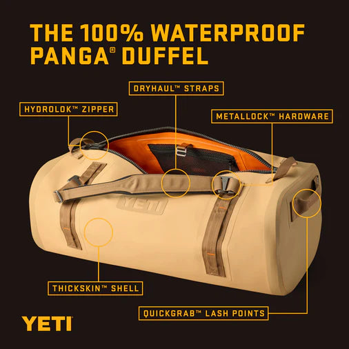 Yeti Panga 75L Waterproof Duffel - Tan