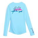 Scales Mahi Slam Performance Long Steve Shirt - Light Blue