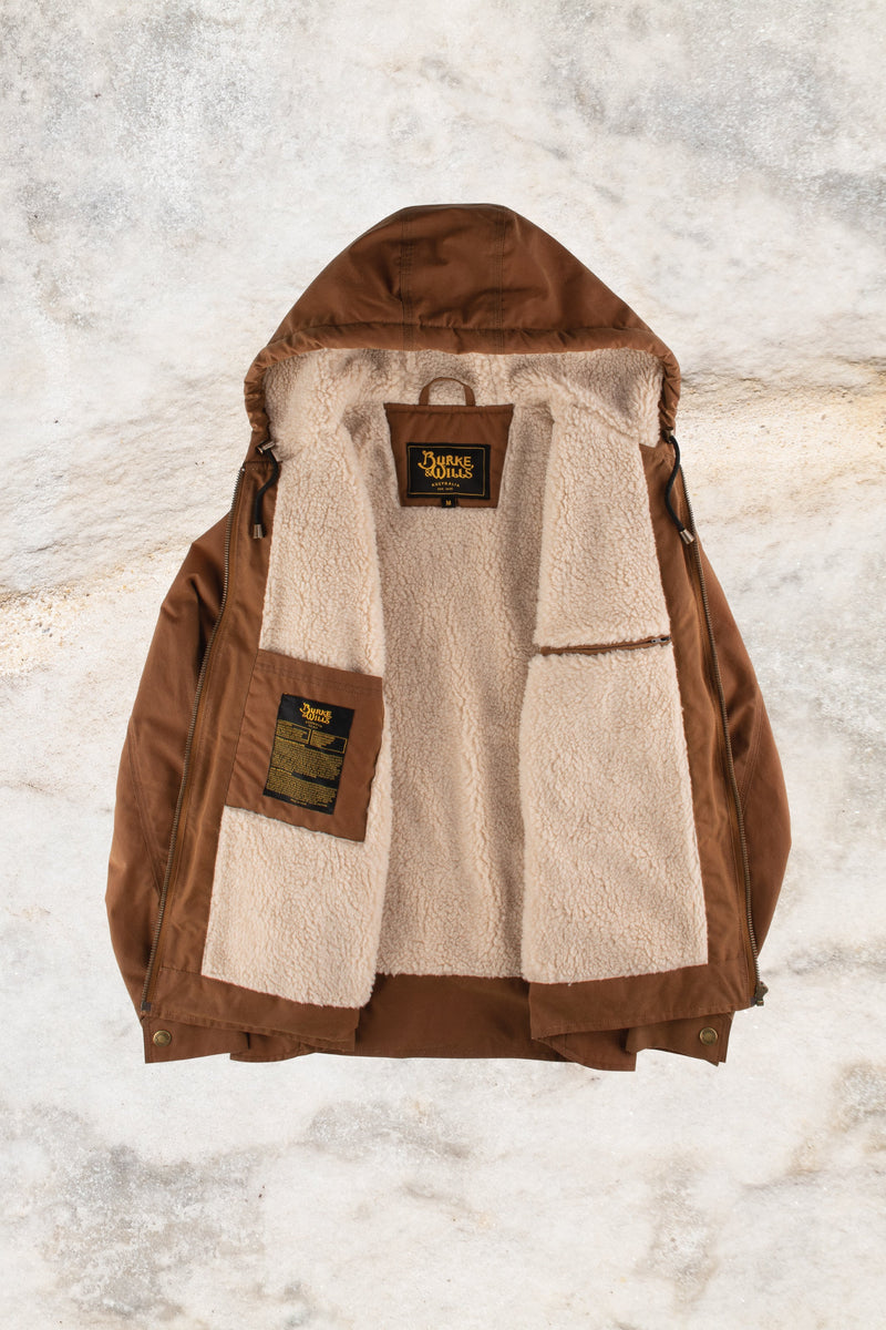 Burke & Wills Women's Kings Jacket - Dark Camel