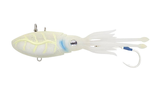 Nomad Squidtrex Lure - White Glow (190mm)