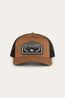 Ringers Western Wheatbelt Trucker Cap - Clay/Black
