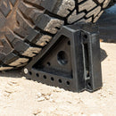 Hard Unit Solid Rubber Wheel Chock – 210mm (Single Chock)