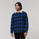 Hard Yakka Men's Heritage Trucker Sherpa Jacket - Blue Knight