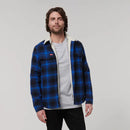 Hard Yakka Men's Heritage Trucker Sherpa Jacket - Blue Knight