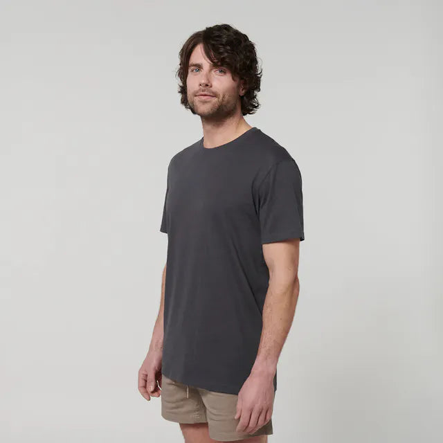 Hard Yakka Men's Core Short Sleeve Tee - Charcoal