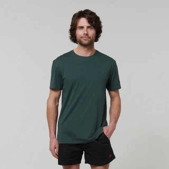 Hard Yakka Men's Core Short Sleeve Tee - Gardeners Green