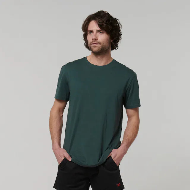 Hard Yakka Men's Core Short Sleeve Tee - Gardeners Green