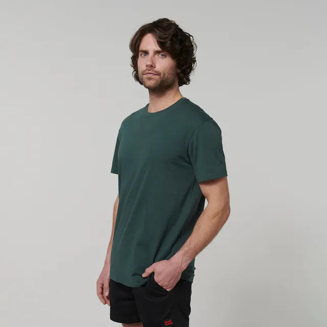 Hard Yakka Men's Core Short Sleeve Tee - Gardeners Green