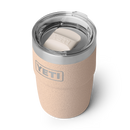 Yeti Rambler 8oz (236ml) Stackable Cup with Durasip Ceramic Lining - Tahini