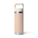 Yeti Rambler 18oz (532ml) Straw Bottle with Colour-Matched Straw Cap - Tahini