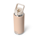 Yeti Rambler 36oz (1L) Straw Bottle with Colour-Matched Straw Cap - Tahini