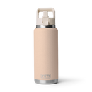 Yeti Rambler 36oz (1L) Straw Bottle with Colour-Matched Straw Cap - Tahini