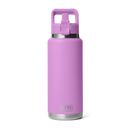 Yeti Rambler 36oz (1065ml) Straw Bottle with Colour-Matched Sraw Cap Lid - Desert Bloom