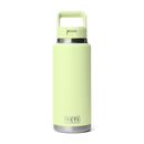 Yeti Rambler 36oz (1L) Straw Bottle with Colour-Matched Straw Cap - Grasshopper