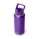 Yeti Rambler 36oz (1L) Straw Bottle with Colour-Matched Straw Cap - Pace Purple