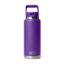 Yeti Rambler 36oz (1L) Straw Bottle with Colour-Matched Straw Cap - Pace Purple
