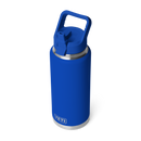 Yeti Rambler 36oz (1065ml) Straw Bottle with Colour-Matched Straw Cap Lid - Royal Blue