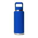 Yeti Rambler 36oz (1065ml) Straw Bottle with Colour-Matched Straw Cap Lid - Royal Blue
