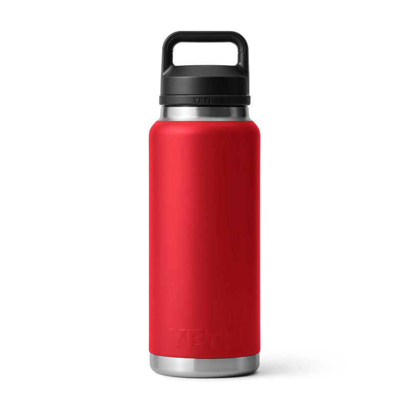 Yeti Rambler 36oz Bottle with Chug Cap (1065ml) - Rescue Red