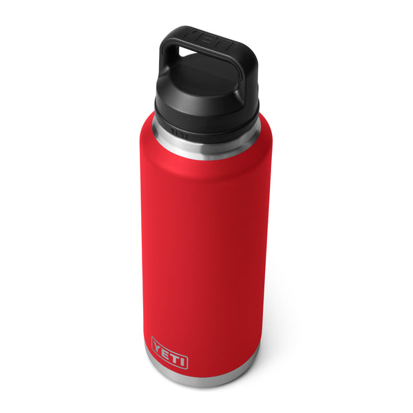 Yeti Rambler 46oz Bottle with Chug Cap (1.4L) - Rescue Red