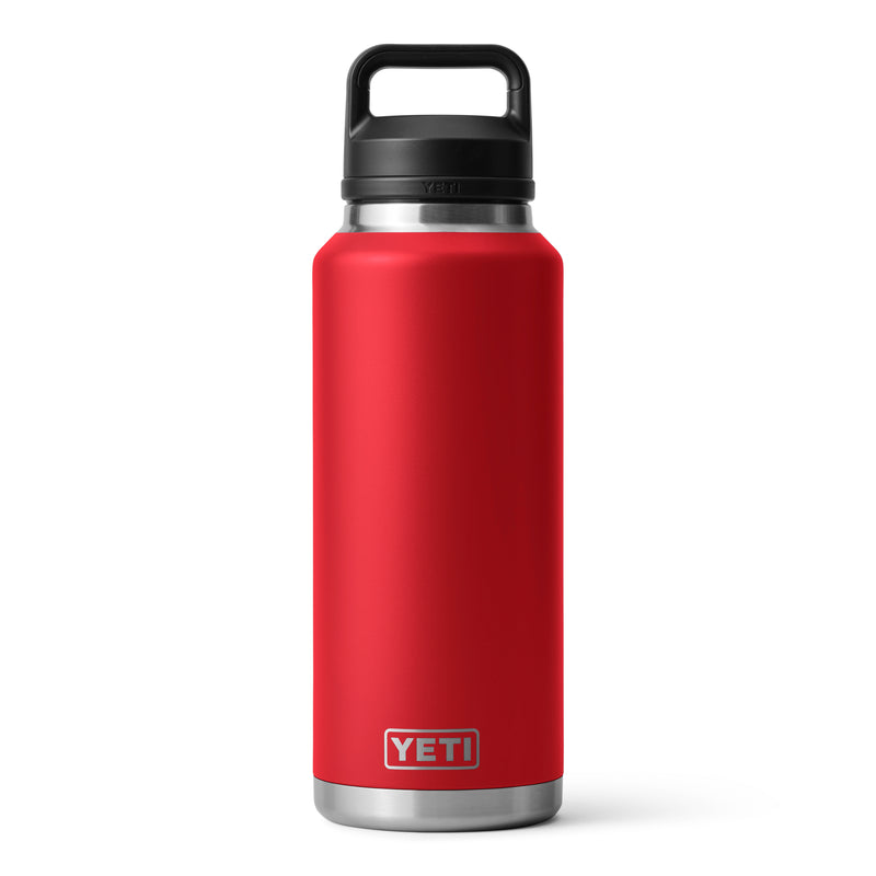 Yeti Rambler 46oz Bottle with Chug Cap (1.4L) - Rescue Red