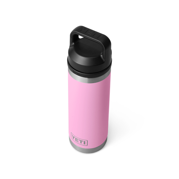 Yeti Rambler 18oz Bottle with Chug Cap (532ml) - Power Pink