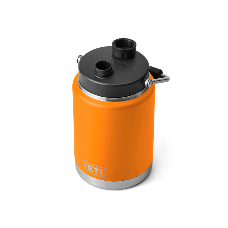 Yeti Rambler Half Gallon Jug (1.9L) - King Crab Orange