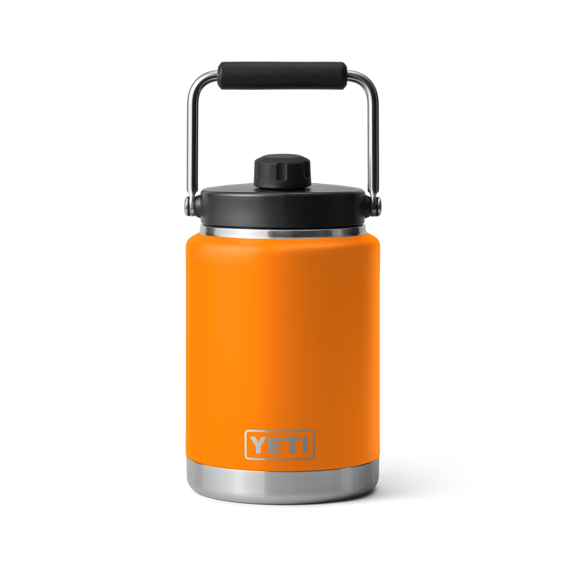 Yeti Rambler Half Gallon Jug (1.9L) - King Crab Orange