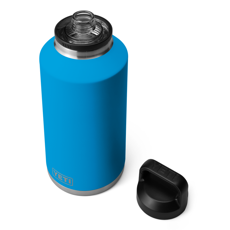 Yeti Rambler 64oz Bottle With Chug Cap (1.9L) - Big Wave Blue