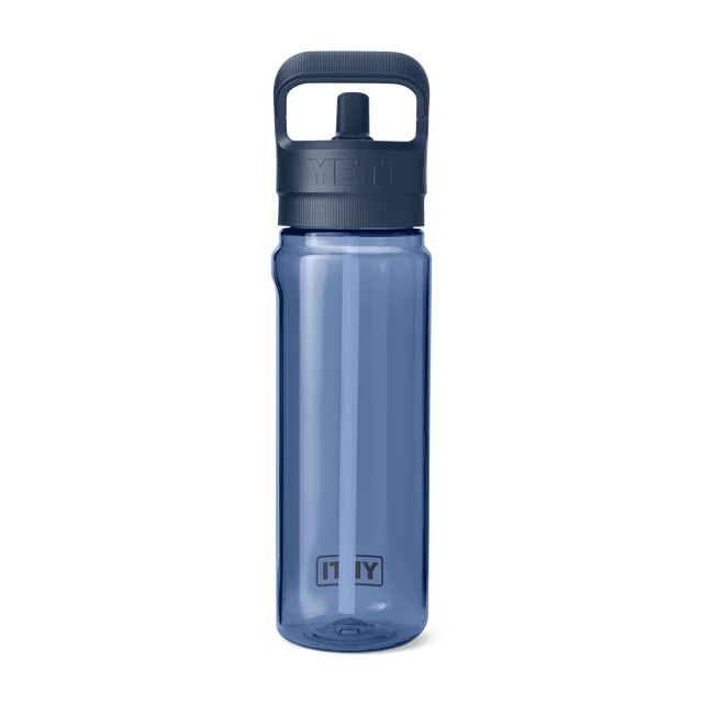 Yonder 750ml Water Bottle with Colour-Matched Straw Cap - Variety of Colours Available