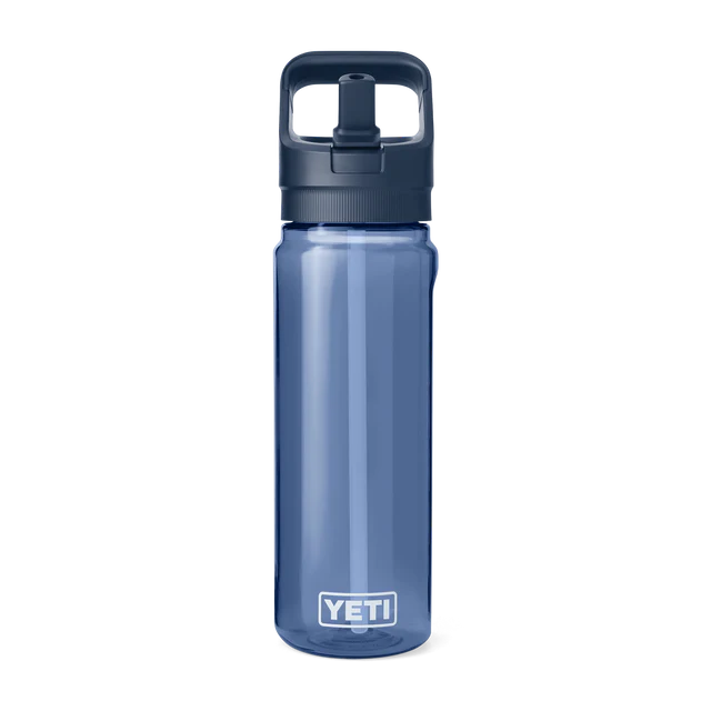 Yonder 750ml Water Bottle with Colour-Matched Straw Cap - Variety of Colours Available