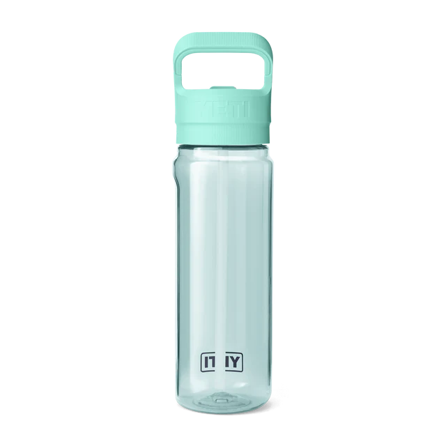 Yonder 750ml Water Bottle with Colour-Matched Straw Cap - Variety of Colours Available