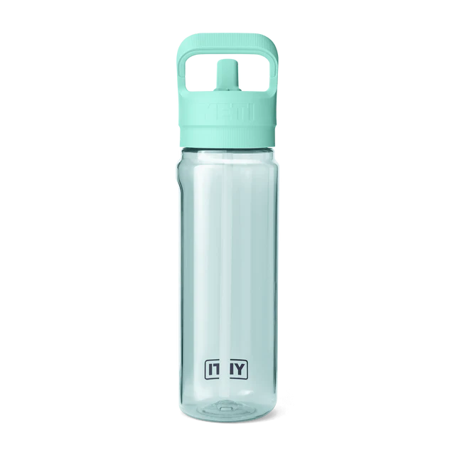 Yonder 750ml Water Bottle with Colour-Matched Straw Cap - Variety of Colours Available