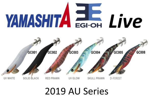 Yamashita Squid Jig Egi-Oh AU Series 3.5 GC004 UV Glow