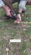 OZtrail Glow In The Dark Screw In Tent Peg Set (25 Piece)