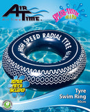 Wildtrak Airtime Extra Large Inflatable Tyre Swim Ring (90cm)