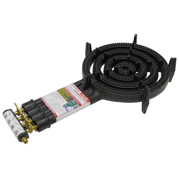 Rambo 4 Ring Gas Burner with Regulator (New Hose Attachment)