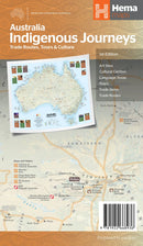 Hema Maps Australia Indigenous Journeys Map (1st Edition)