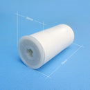 Camec Round Door Stop & Screw (75mm) - White