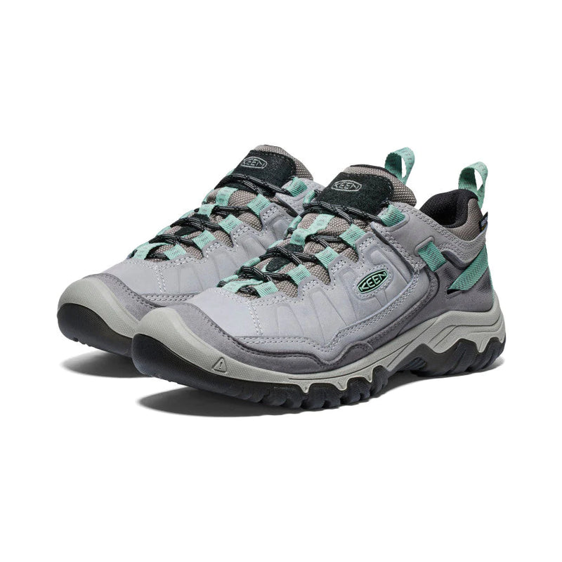 Keen Women's Targhee IV Waterproof Shoe - Alloy Granite Green