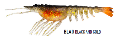 Nomad Design Tackle Live Ops Switcher Shrimp 5" Soft Plastic (Assorted Colours)