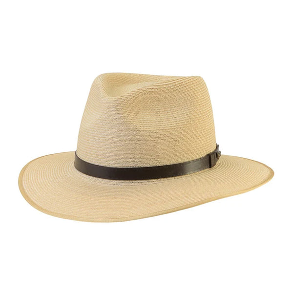 Akubra Balmoral Hat - Natural Straw