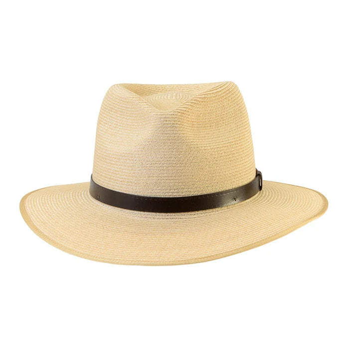 Akubra Balmoral Hat - Natural Straw