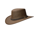 Barmah Hats Drover Allover (1054BR) - Brown (Large)