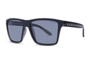 Liive Vision Bazza Sunglasses - Matt Black Frame with Polarised Smoke Lens