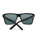 Liive Vision Bazza Sunglasses - Red Mirror Polarised Lens with Twin Blacks Frame